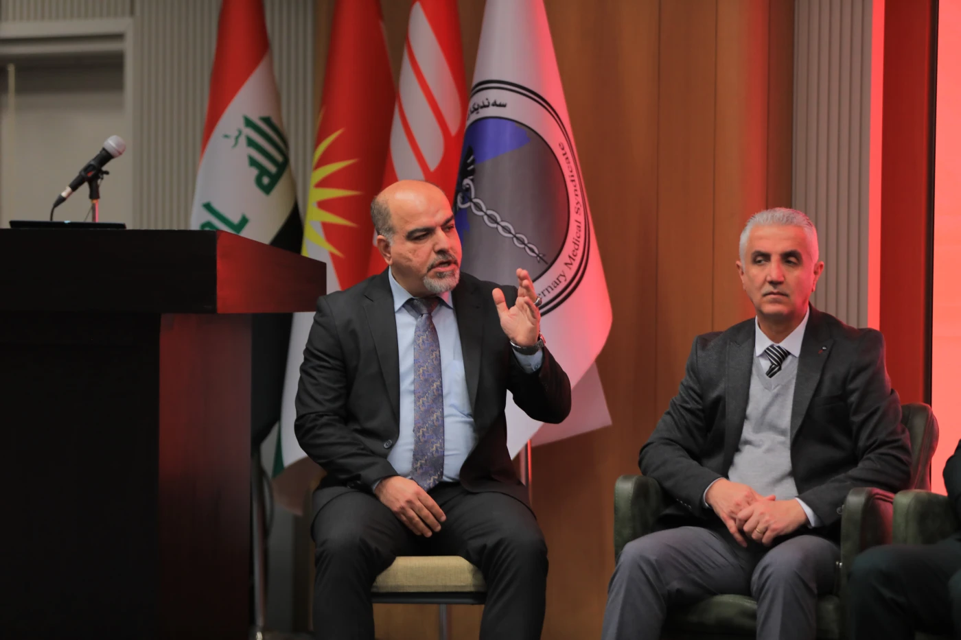 The speakers at Besvet's first conference were accomplished experts