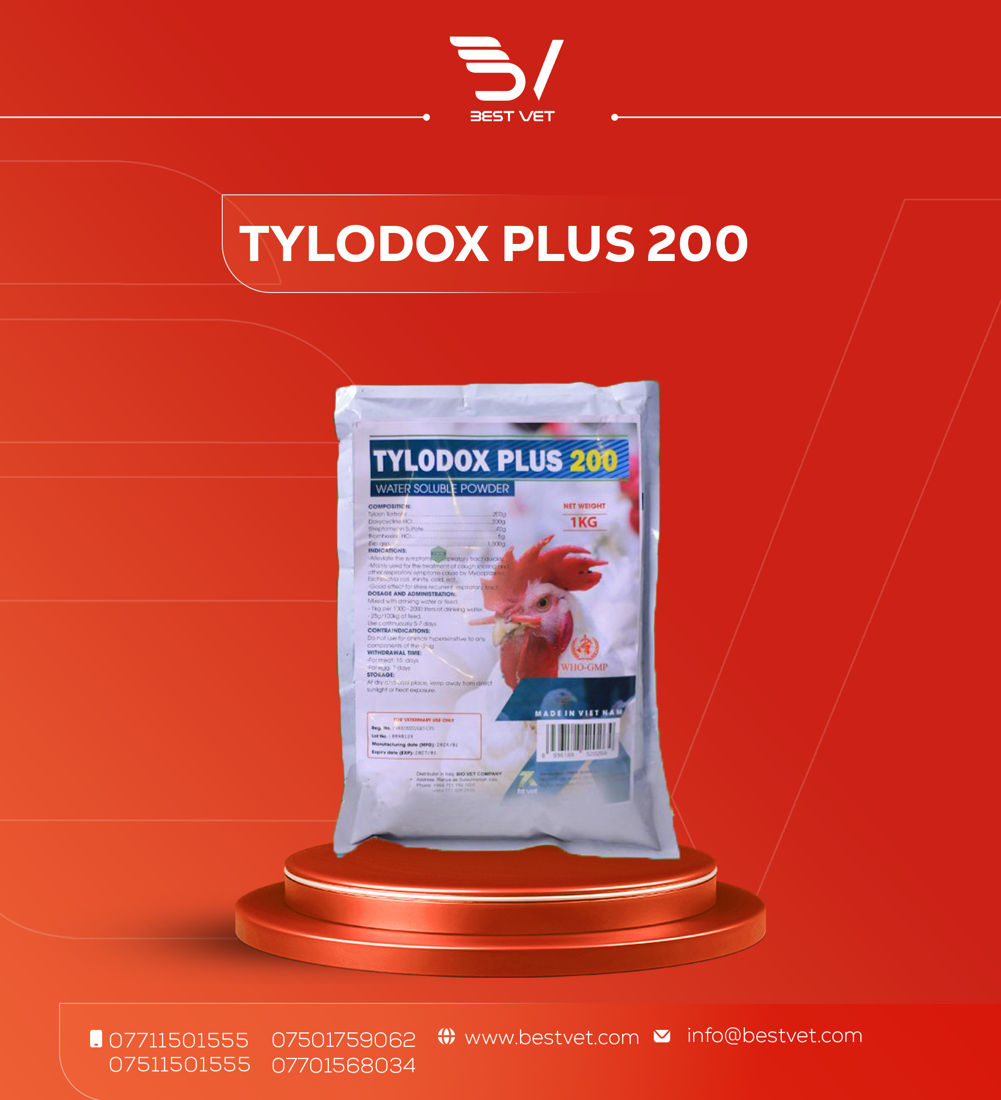 BIO TYLODOX PLUS 200